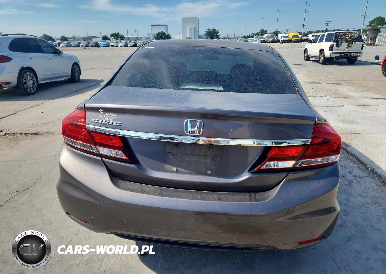 2013 Honda Civic Lx VIN:19XFB2F53DE086338 - 6
