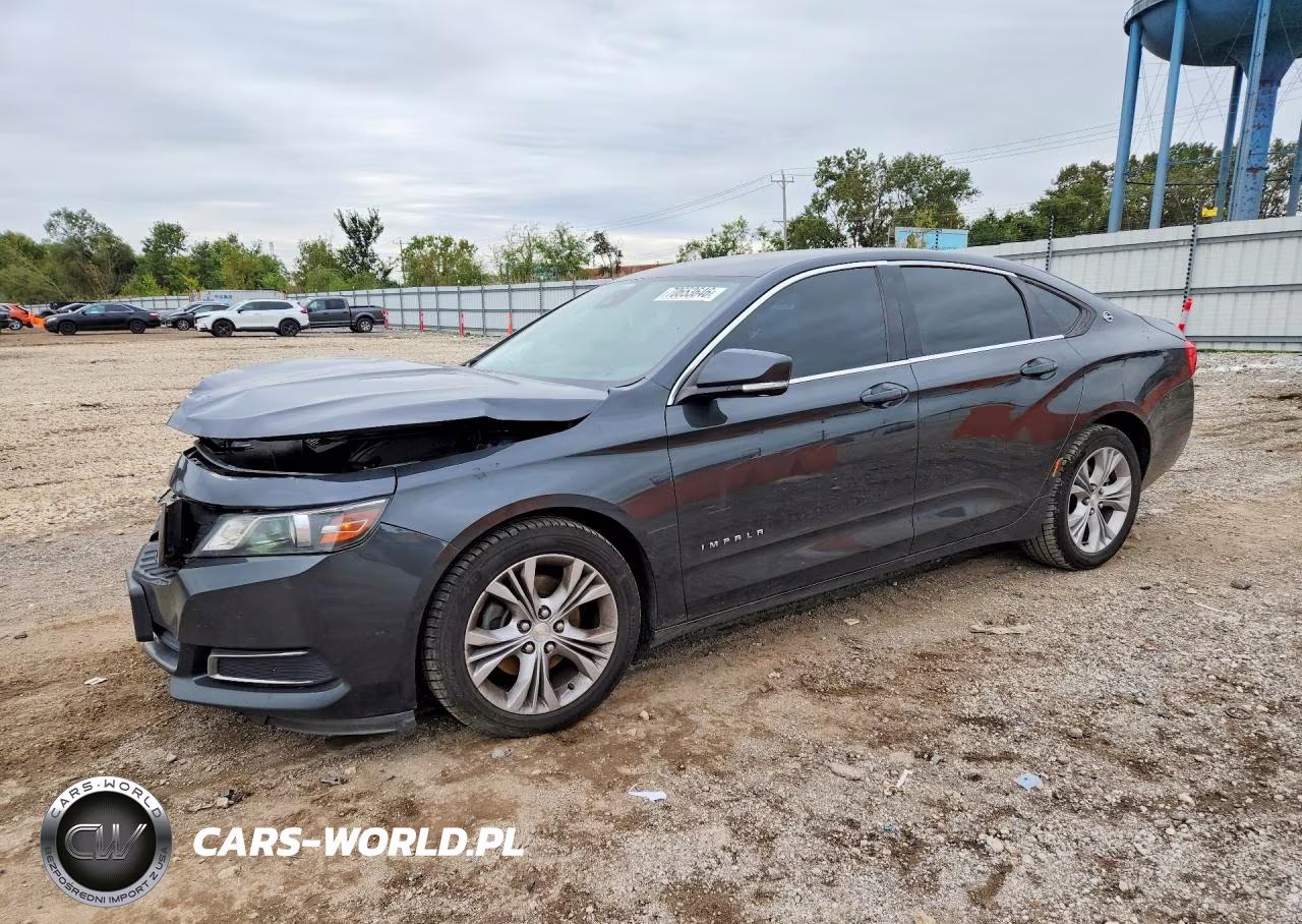 2014 Chevrolet Impala Lt VIN:2G1125S33E9100943 - 1