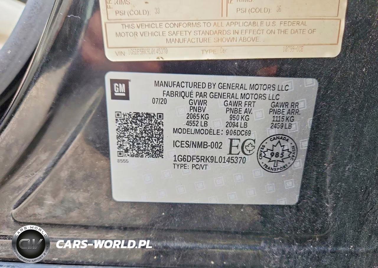 2020 Cadillac Ct4 Premium Luxury VIN:1G6DF5RK9L0145370 - 13