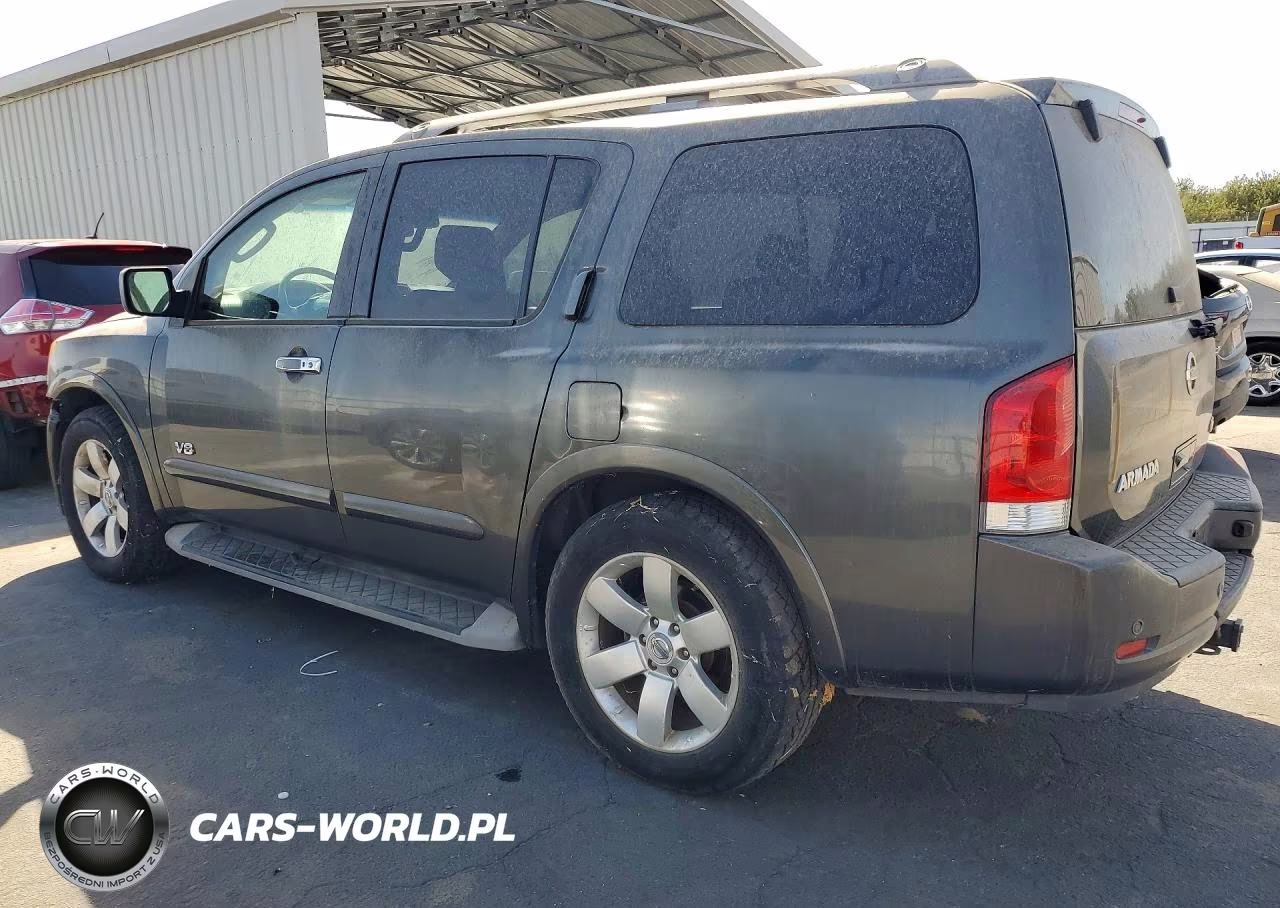 2008 Nissan Armada Se VIN:5N1AA08D38N630873 - 2