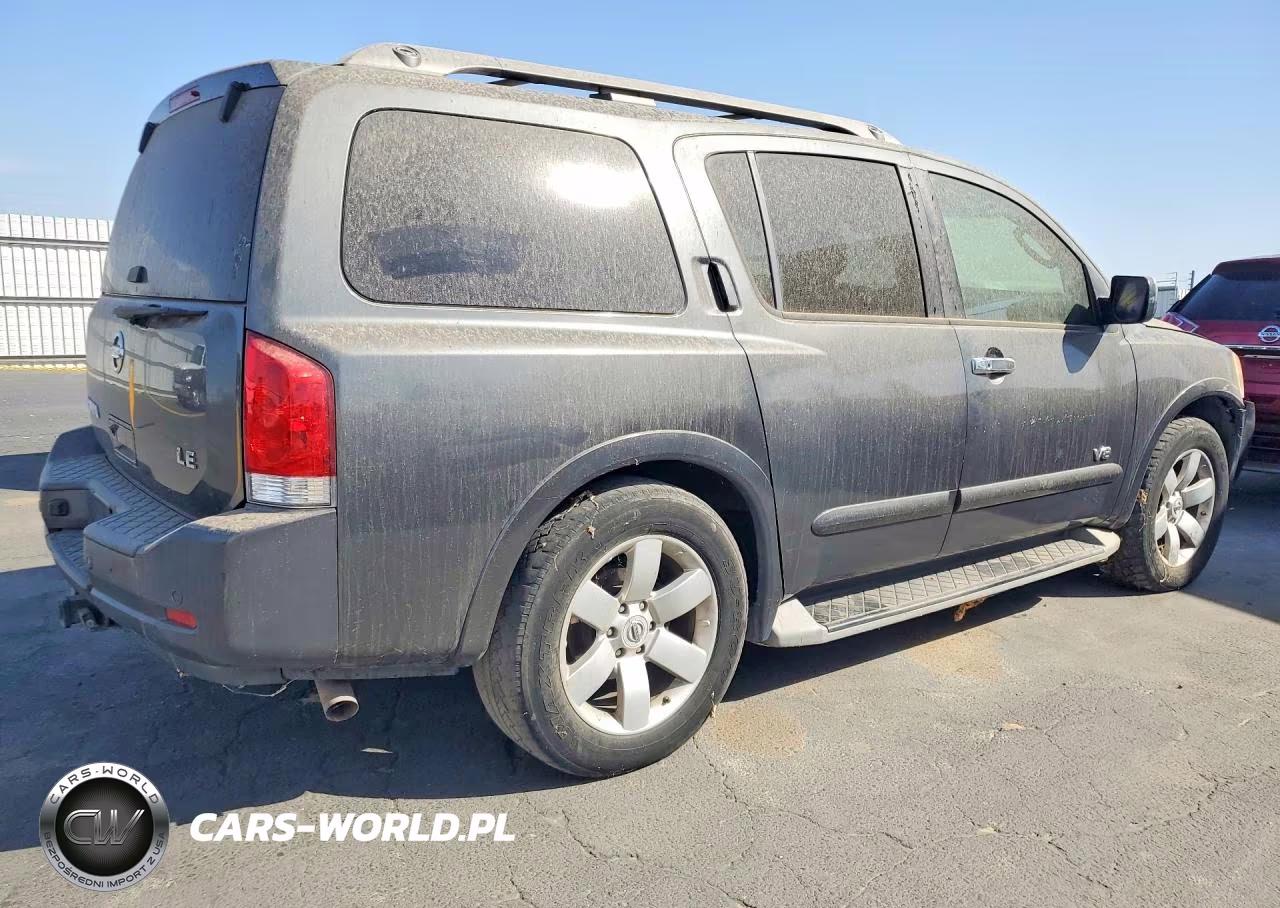2008 Nissan Armada Se VIN:5N1AA08D38N630873 - 3