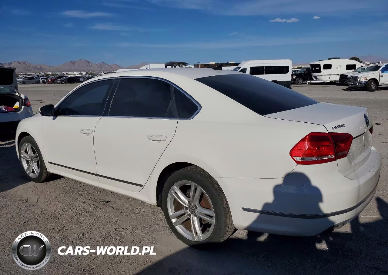 2014 Volkswagen Passat Se VIN:1VWBN7A33EC073345 - 2