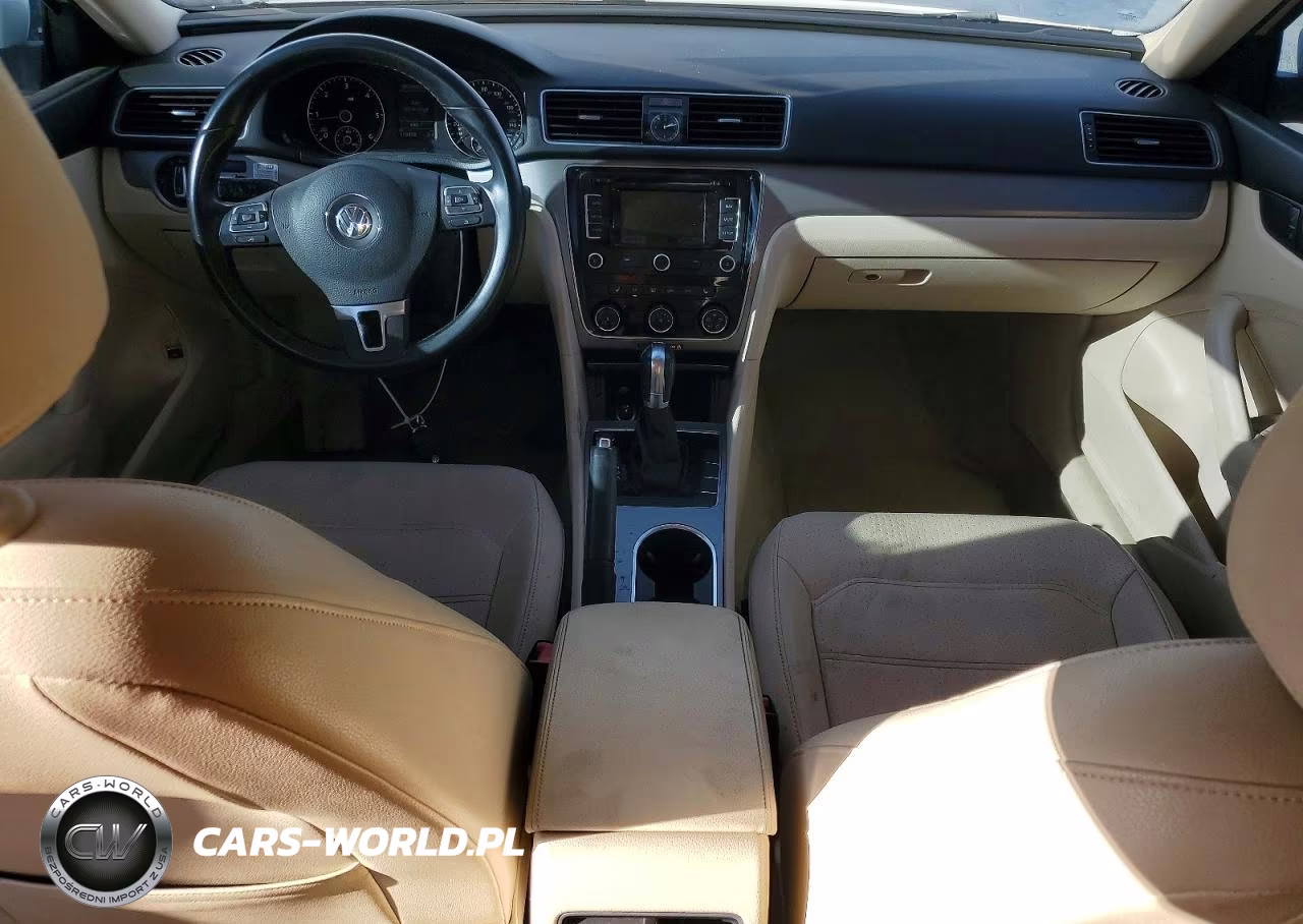 2014 Volkswagen Passat Se VIN:1VWBN7A33EC073345 - 8