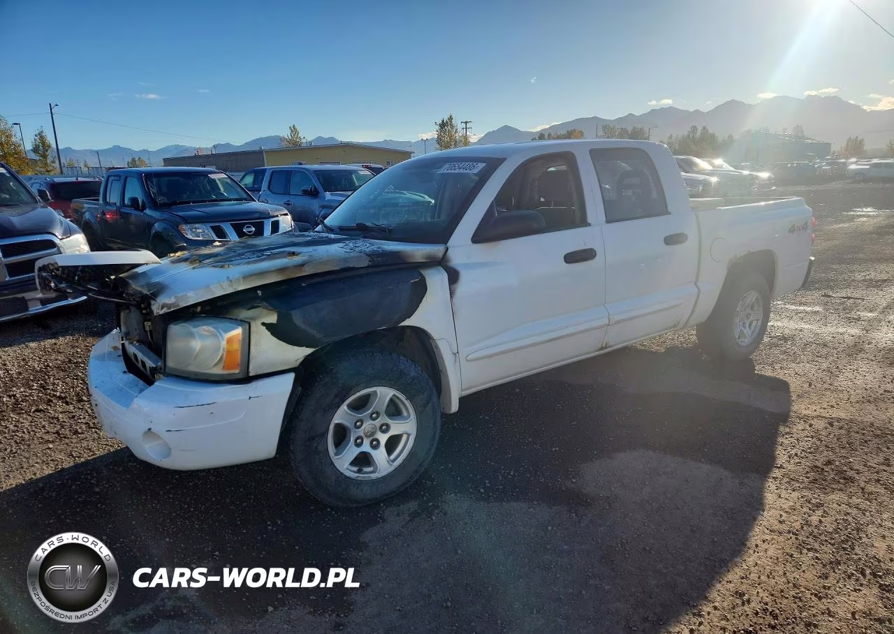 2006 Dodge Dakota Quad Slt VIN:1D7HW48N06S671762 - 1