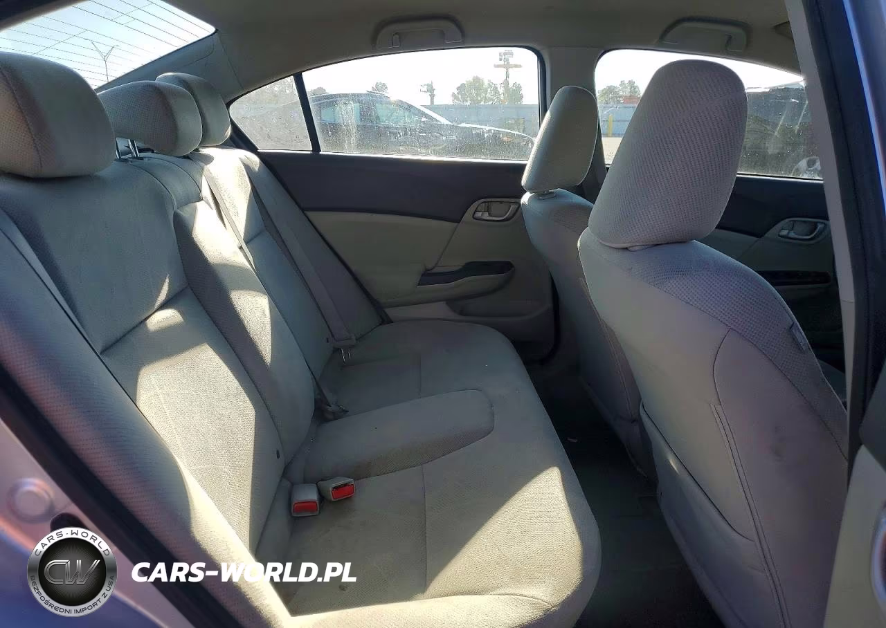 2012 Honda Civic Lx VIN:19XFB2F57CE047525 - 10