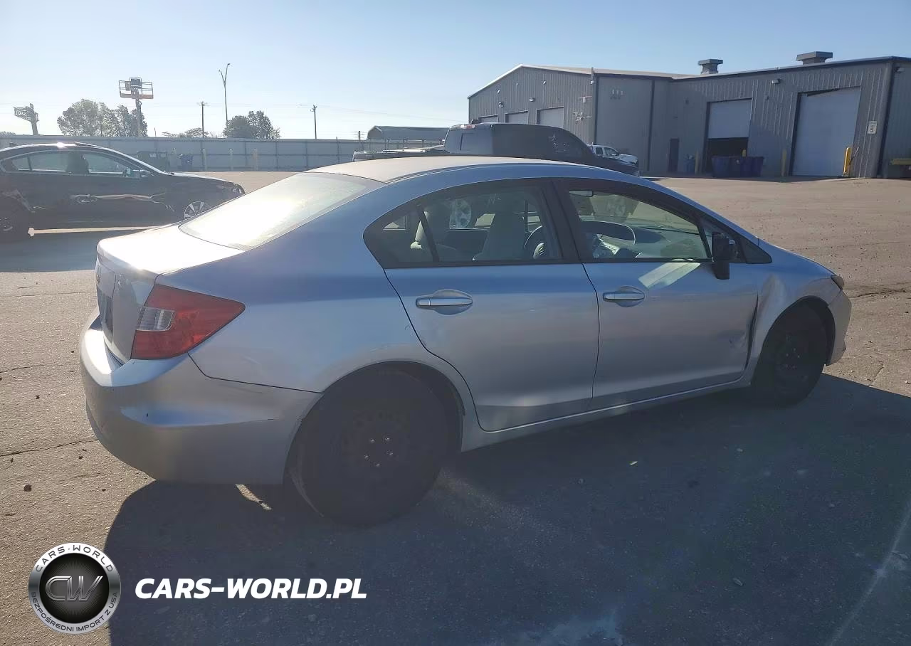 2012 Honda Civic Lx VIN:19XFB2F57CE047525 - 3