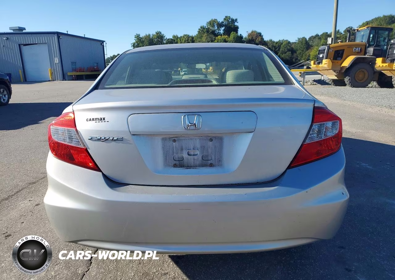 2012 Honda Civic Lx VIN:19XFB2F57CE047525 - 6
