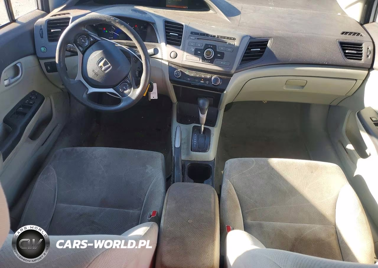 2012 Honda Civic Lx VIN:19XFB2F57CE047525 - 8