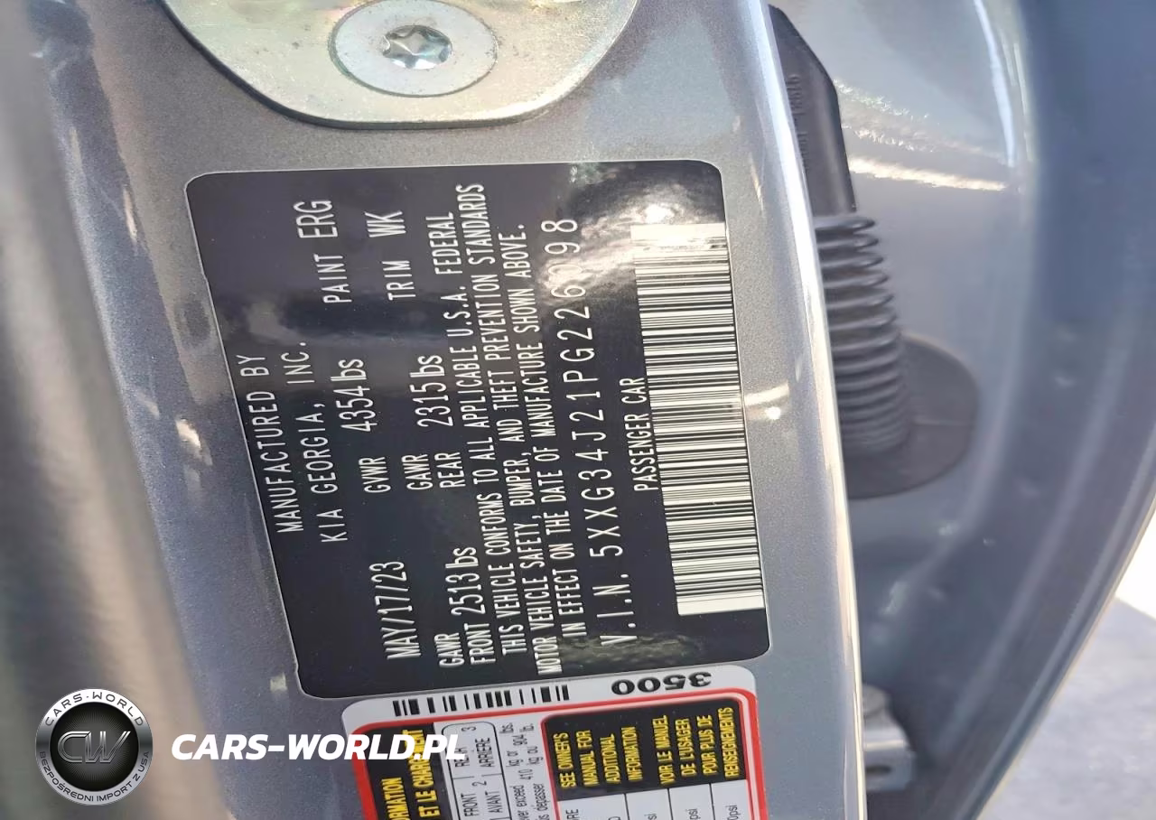 2023 Kia K5 Ex VIN:5XXG34J21PG226098 - 13