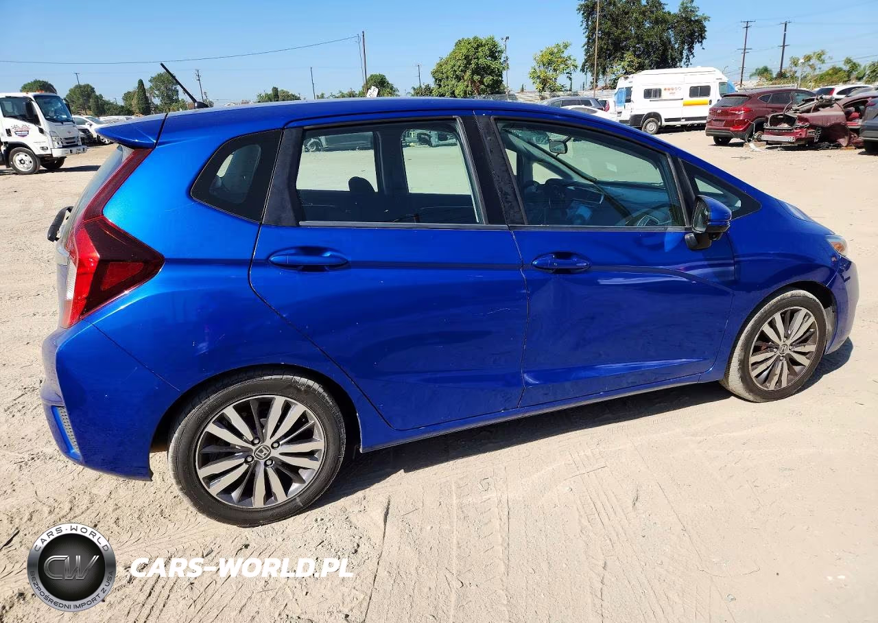 2015 Honda Fit Ex VIN:3HGGK5H85FM716822 - 3