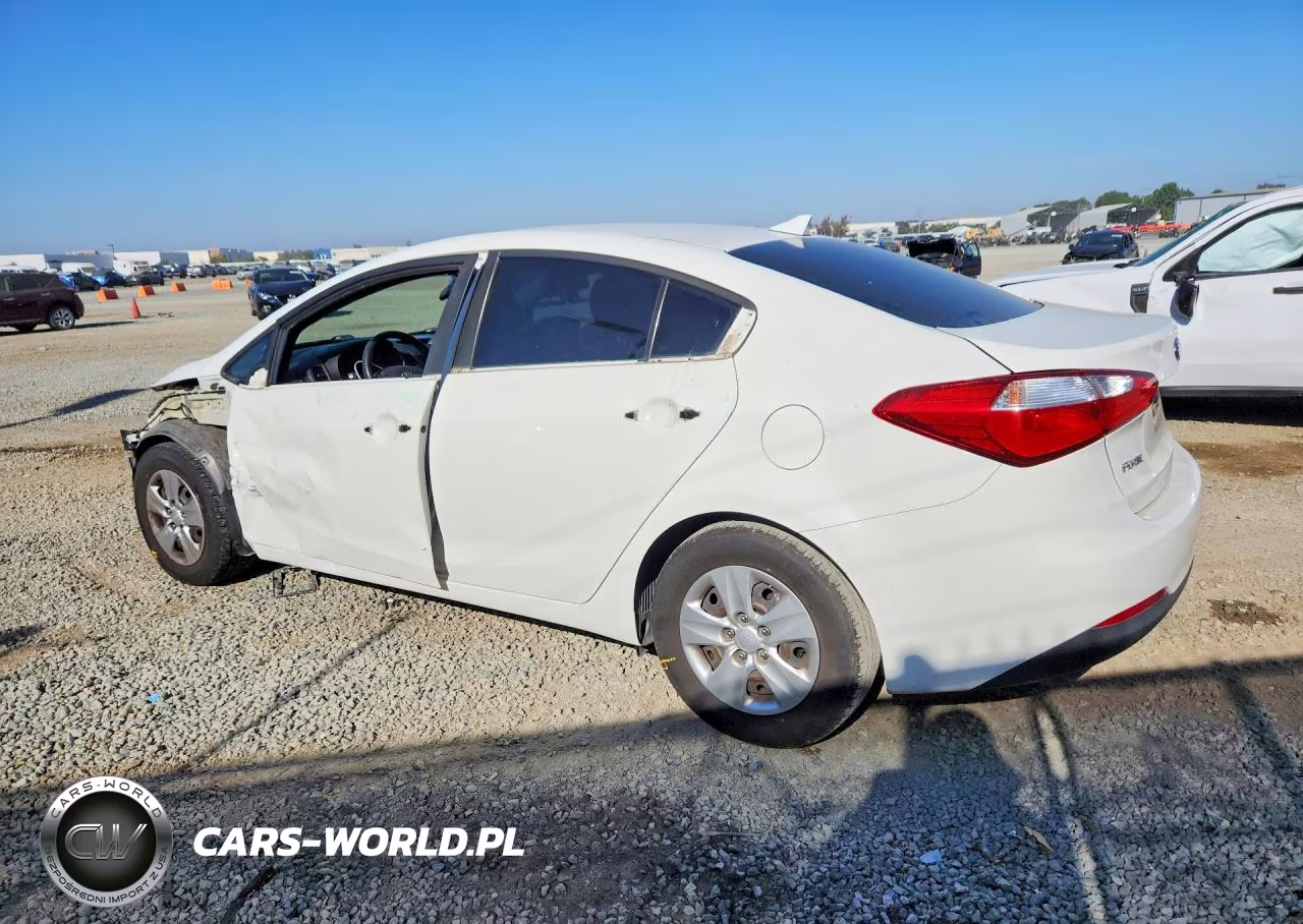 2016 Kia Forte Lx VIN:KNAFK4A61G5617352 - 2