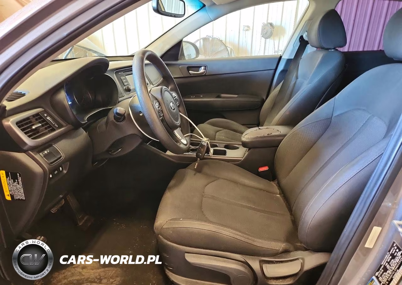 2017 Kia Optima Lx VIN:5XXGT4L39HG125351 - 7