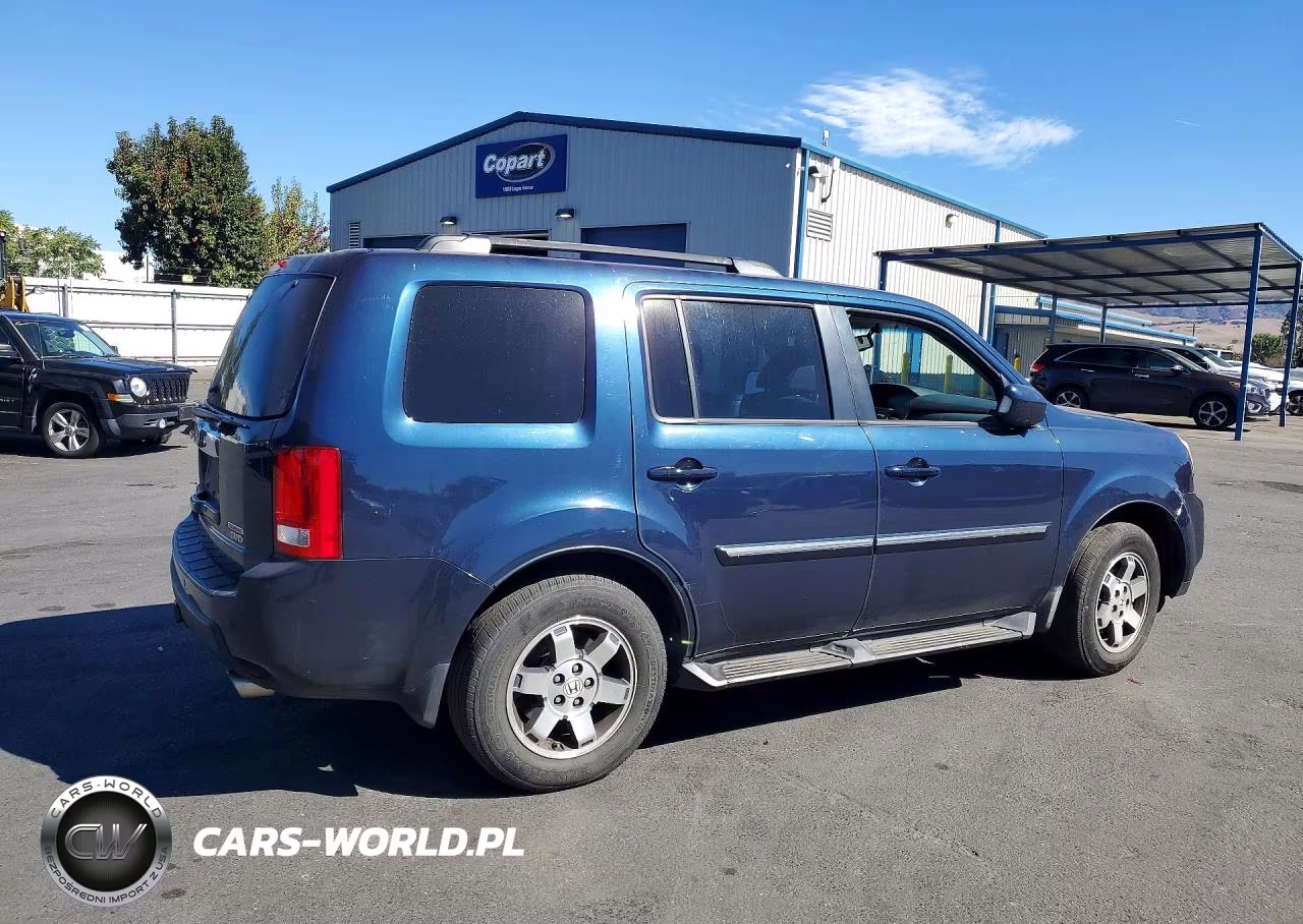 2009 Honda Pilot Touring VIN:5FNYF48929B015397 - 3