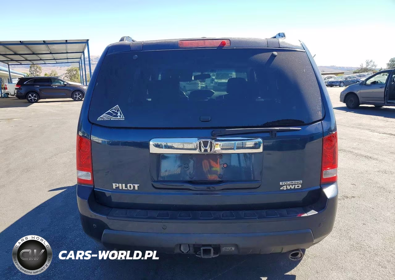 2009 Honda Pilot Touring VIN:5FNYF48929B015397 - 6
