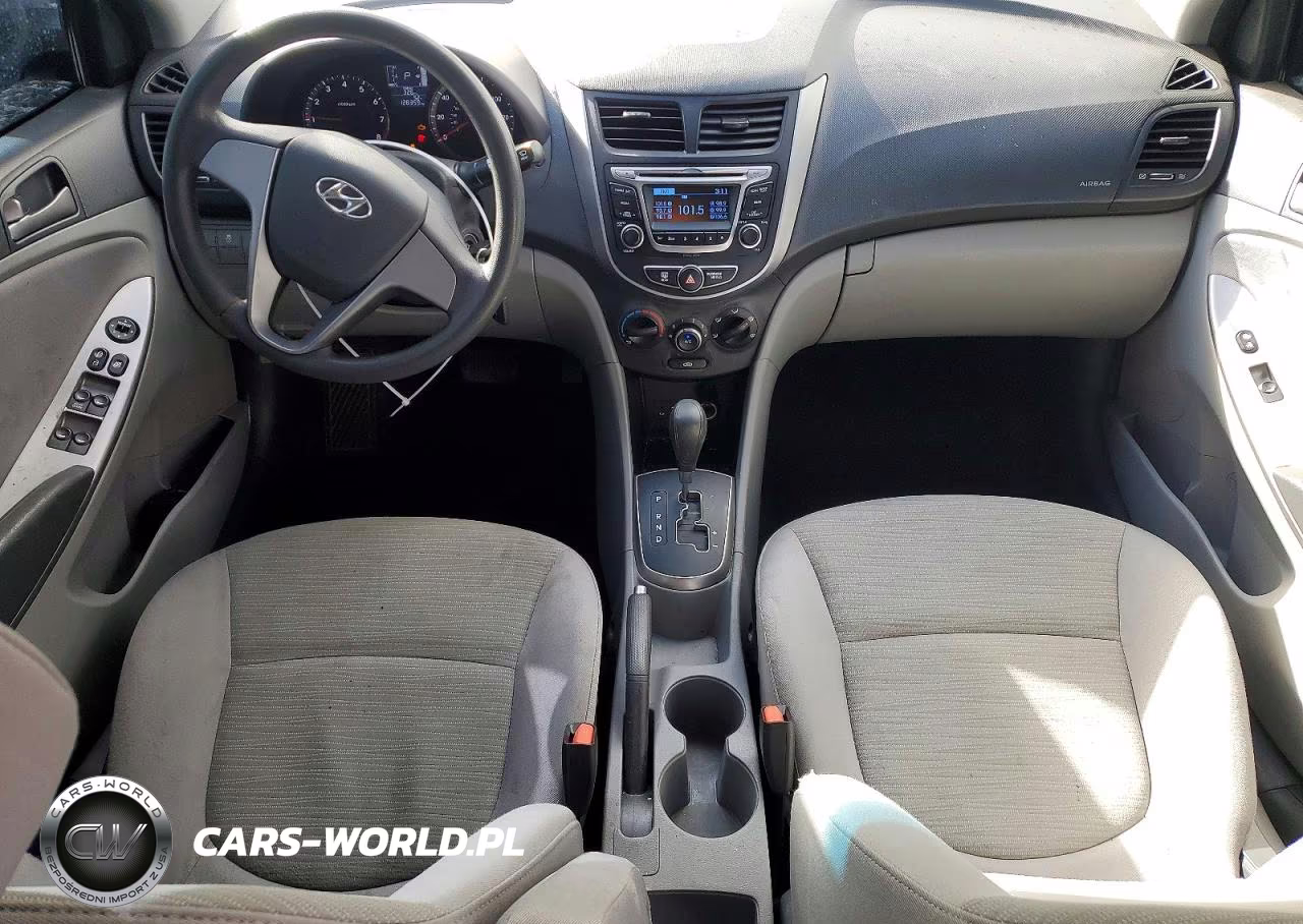 2017 Hyundai Accent Se VIN:KMHCT4AE6HU242815 - 8