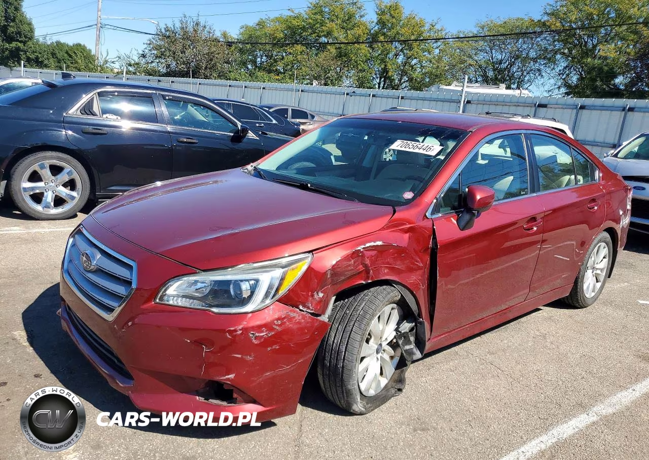 2017 Subaru Legacy 2.5I Premium VIN:4S3BNAC64H3038910 - 1