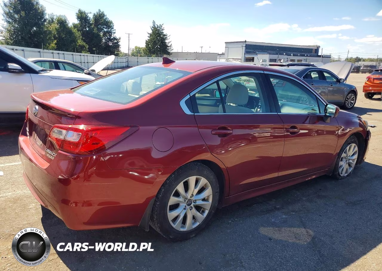 2017 Subaru Legacy 2.5I Premium VIN:4S3BNAC64H3038910 - 3
