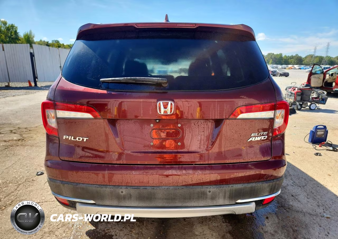 2019 Honda Pilot Elite VIN:5FNYF6H02KB036544 - 6