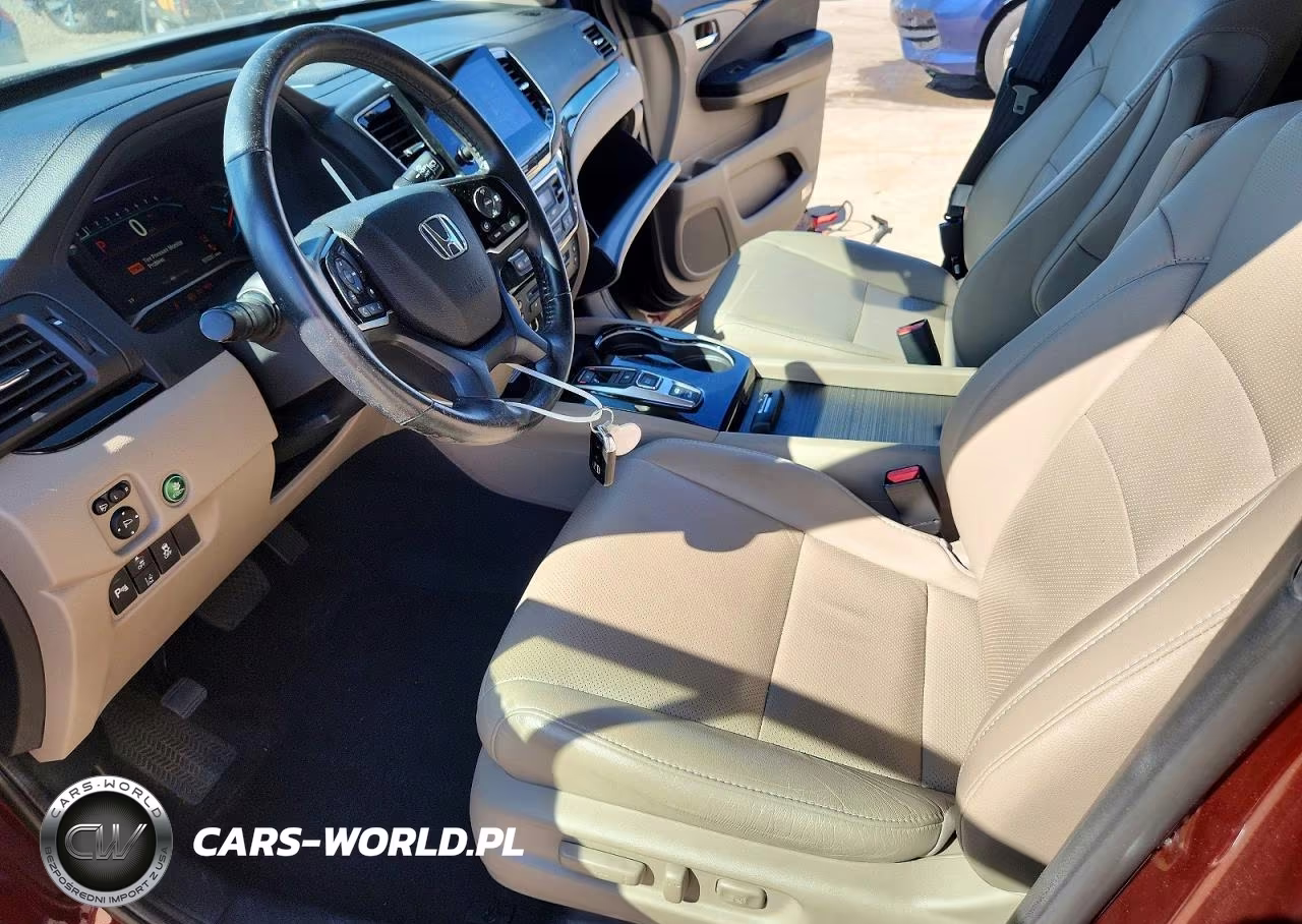 2019 Honda Pilot Elite VIN:5FNYF6H02KB036544 - 7