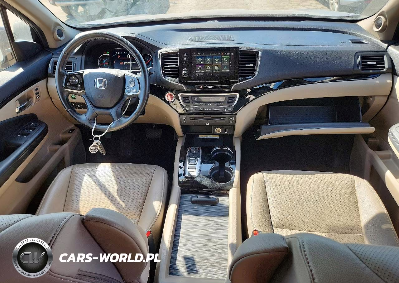2019 Honda Pilot Elite VIN:5FNYF6H02KB036544 - 8