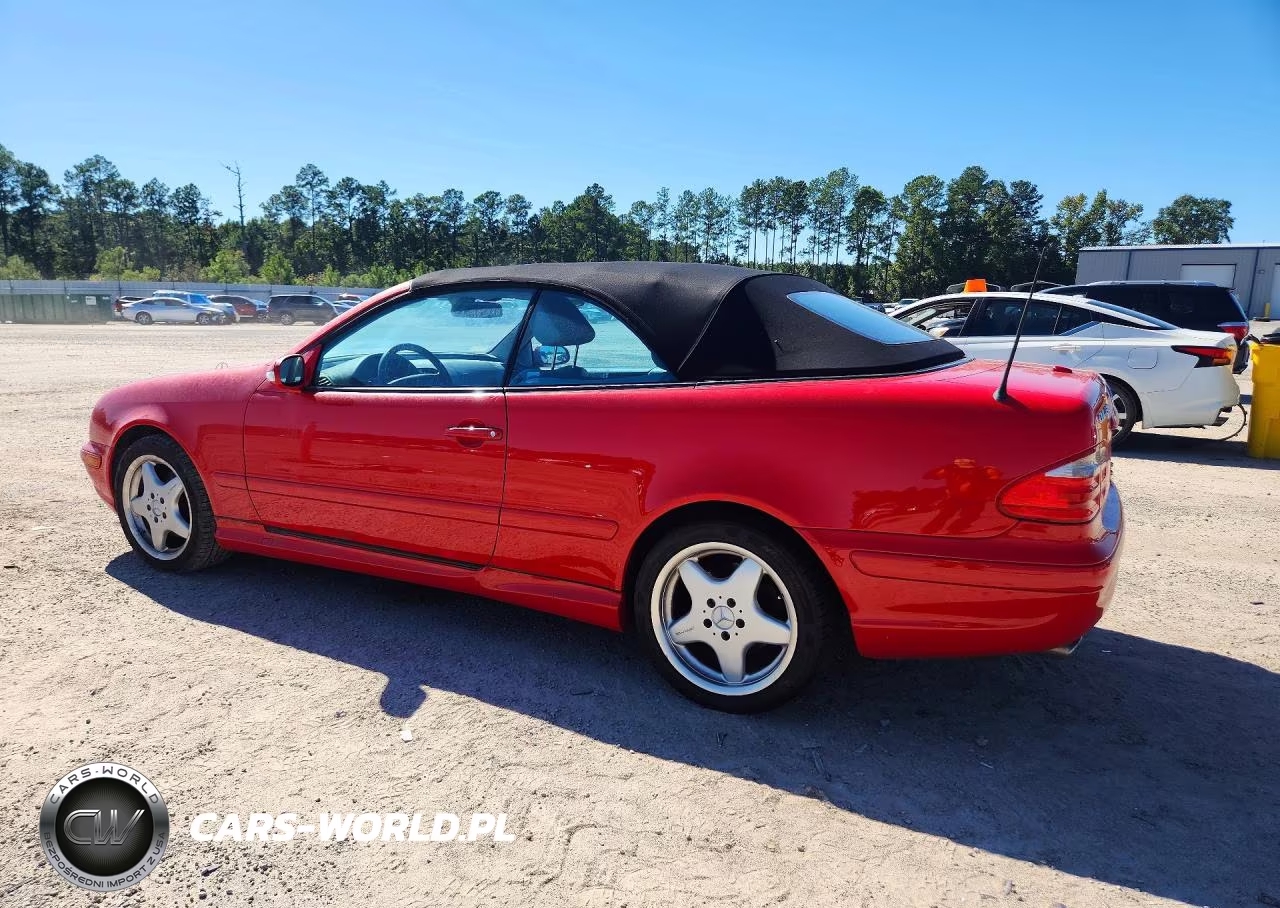 2001 Mercedes-Benz Clk 430 VIN:WDBLK70G71T070302 - 2