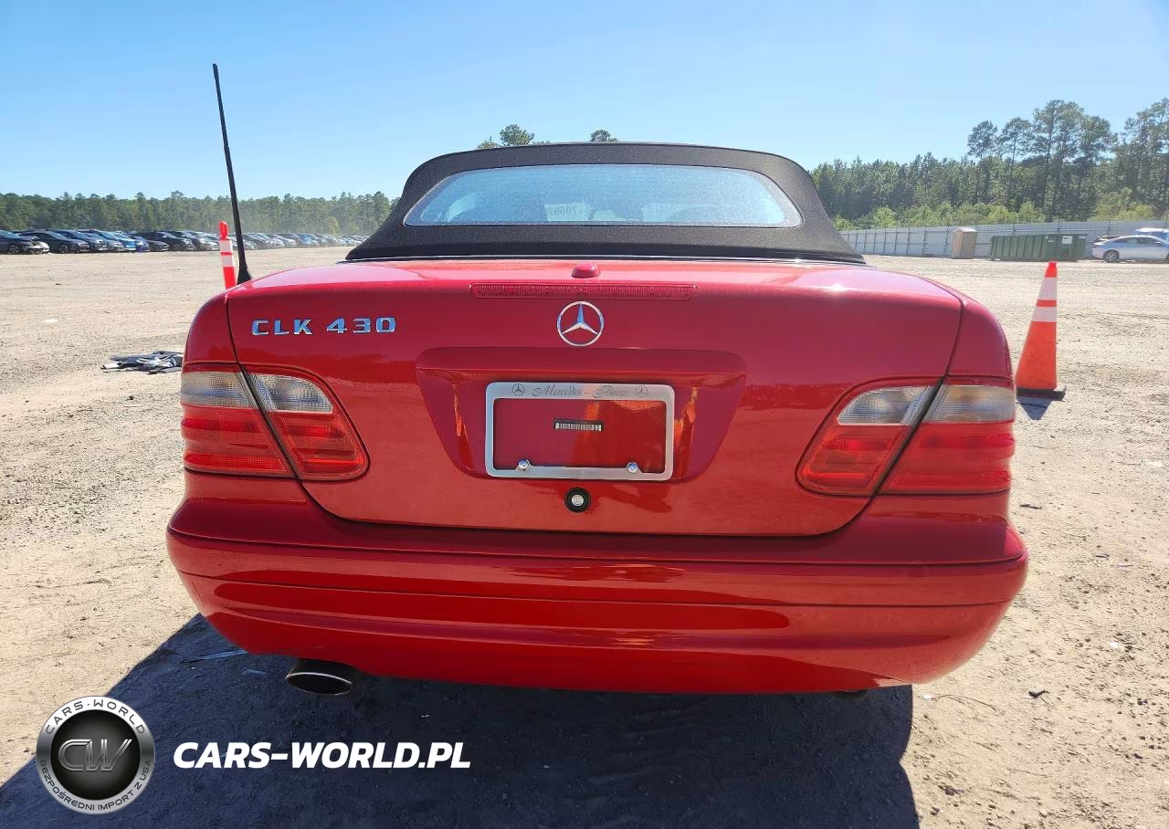 2001 Mercedes-Benz Clk 430 VIN:WDBLK70G71T070302 - 6