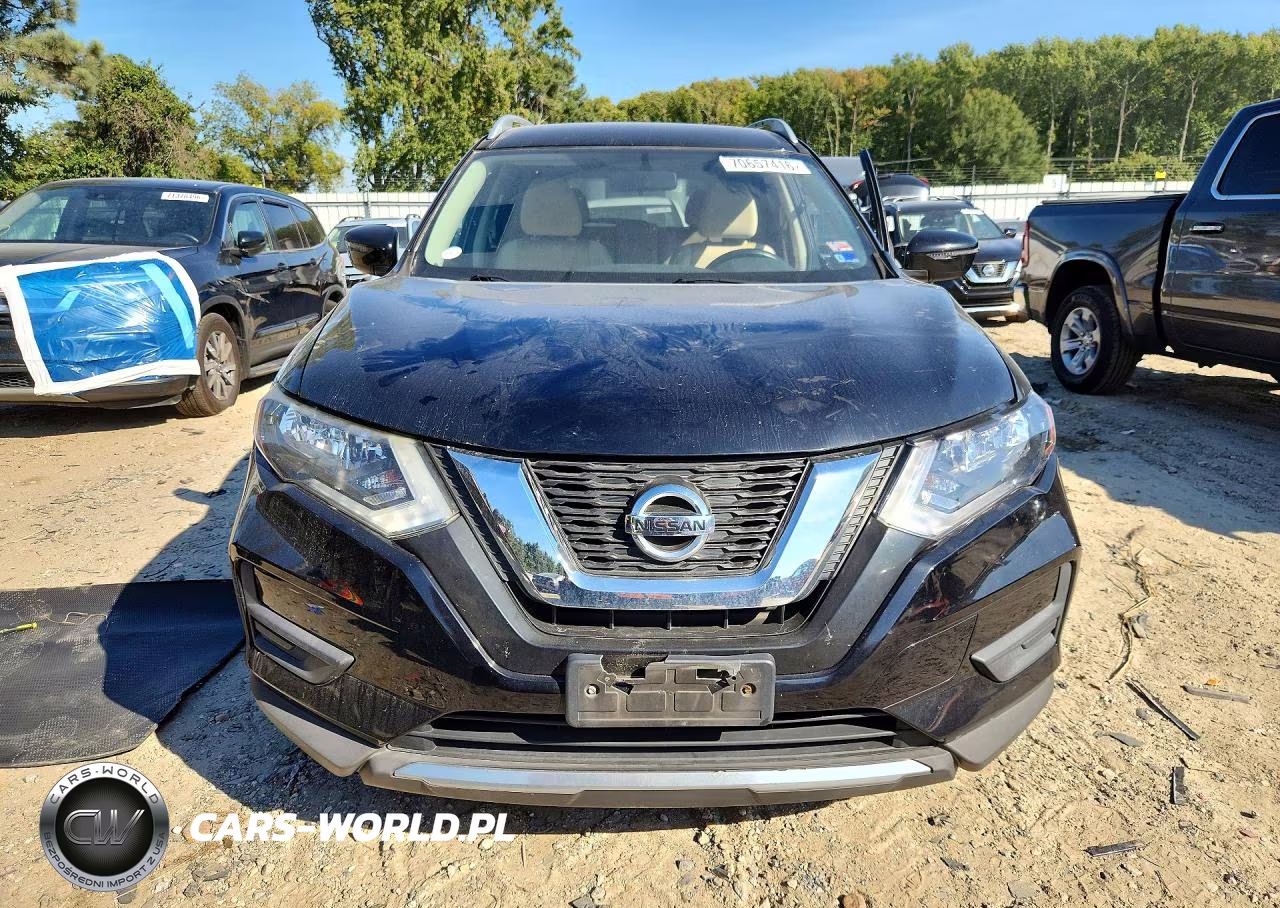 2017 Nissan Rogue Sv VIN:JN8AT2MT6HW145519 - 5