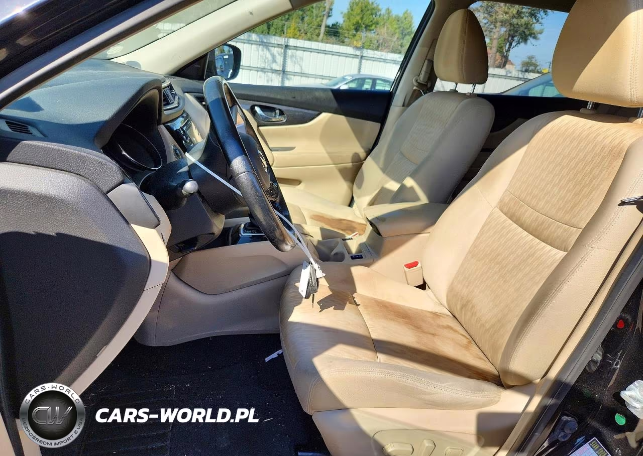 2017 Nissan Rogue Sv VIN:JN8AT2MT6HW145519 - 7