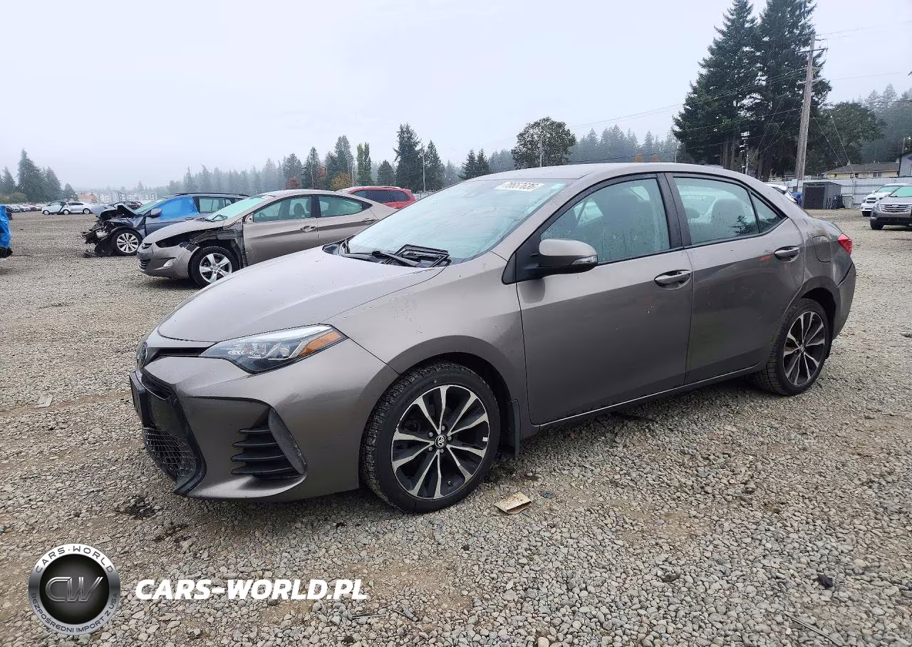 2019 Toyota Corolla Se VIN:2T1BURHE2KC193780 - 1