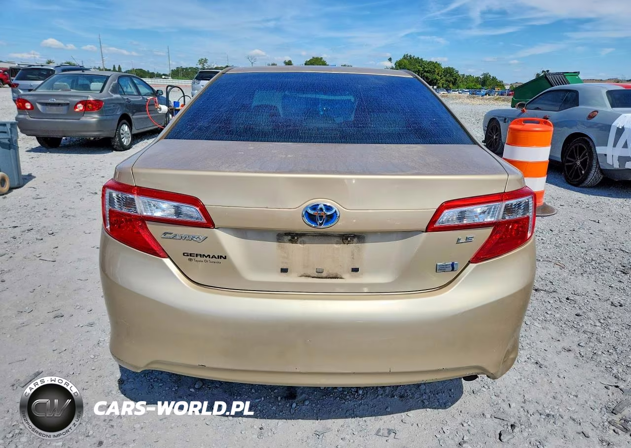 2012 Toyota Camry Hybrid Le VIN:4T1BD1FKXCU028327 - 6