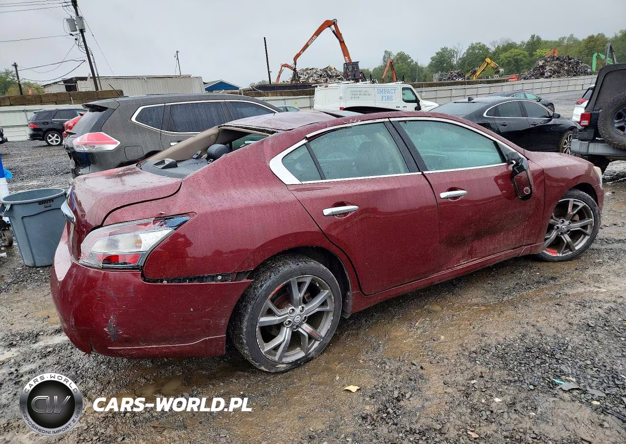 2013 Nissan Maxima 3.5 Sv VIN:1N4AA5APXDC846124 - 3