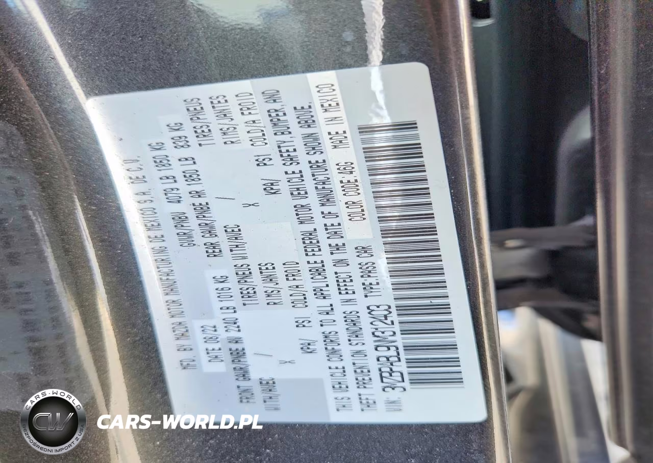 2022 Mazda 3 Select VIN:3MZBPABL9NM312403 - 12