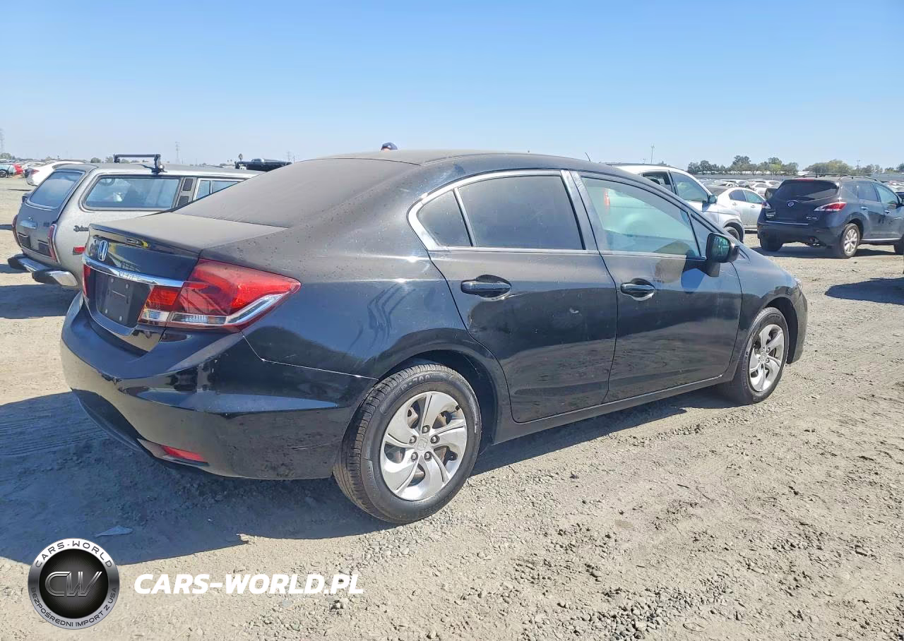 2015 Honda Civic Lx VIN:19XFB2F55FE200973 - 3