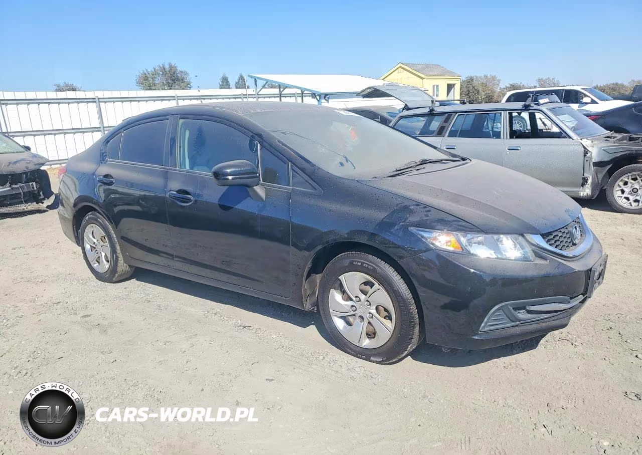 2015 Honda Civic Lx VIN:19XFB2F55FE200973 - 4