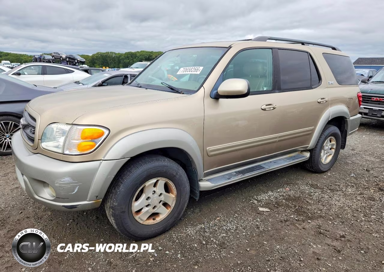 2003 Toyota Sequoia Sr5 VIN:5TDBT44A63S186994 - 1