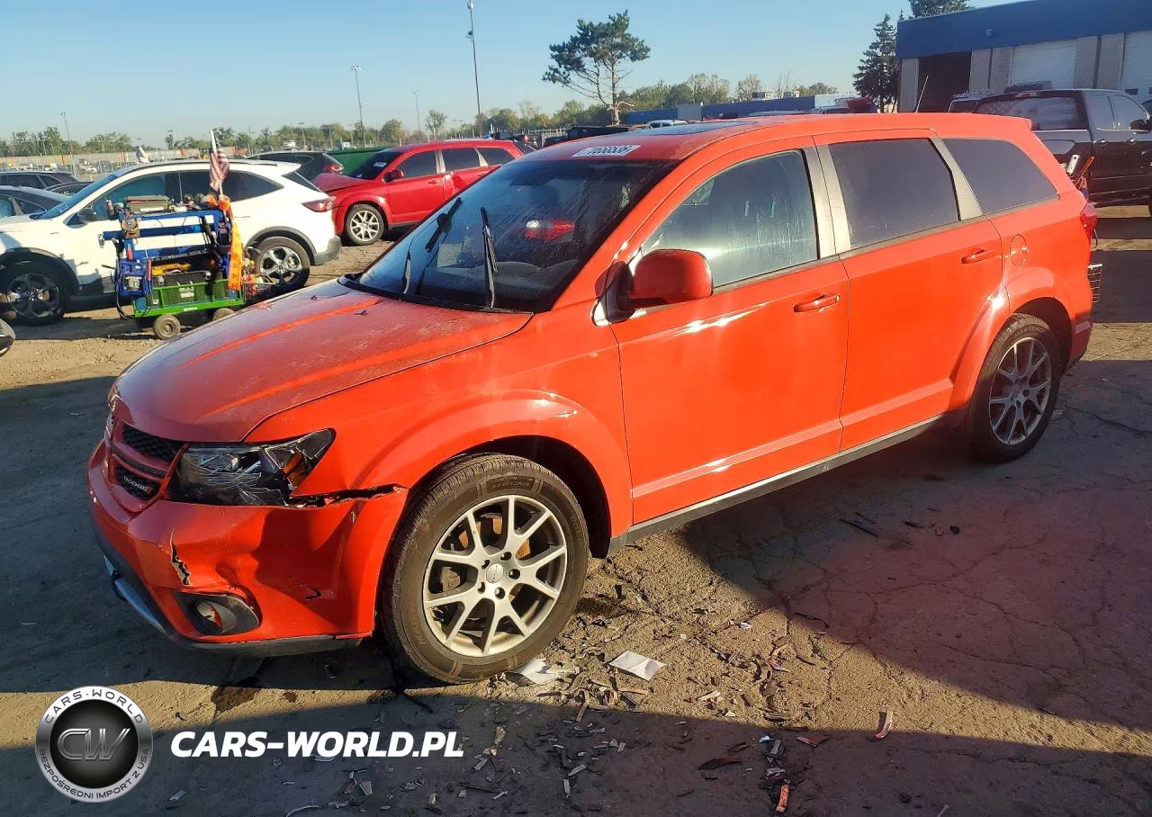 2017 Dodge Journey Gt VIN:3C4PDDEG0HT567002 - 1