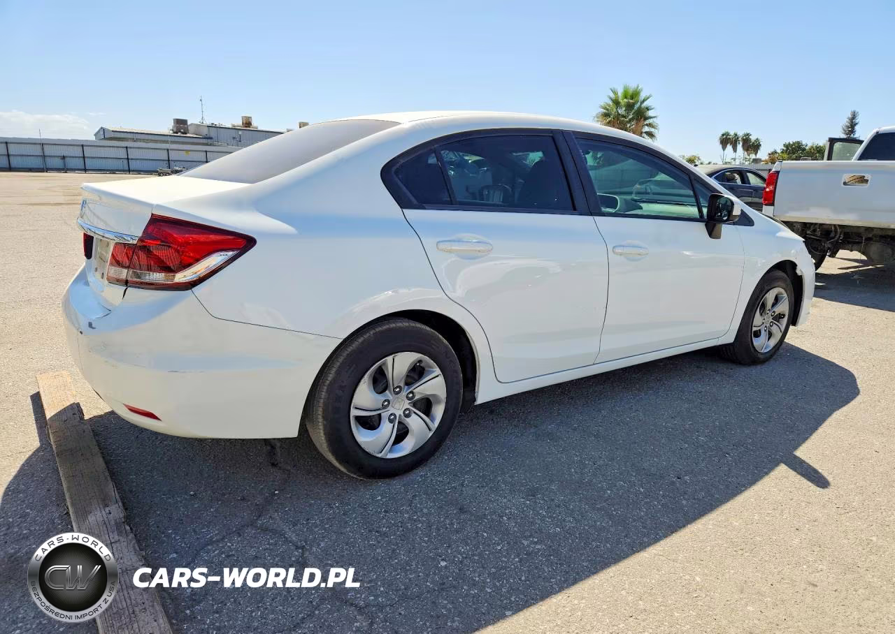 2014 Honda Civic Lx VIN:19XFB2F54EE248432 - 3