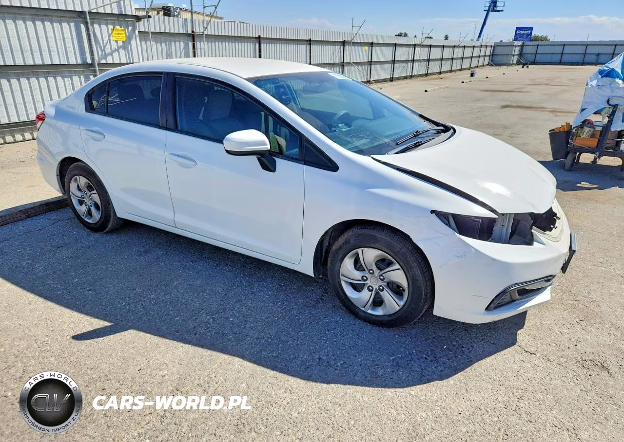 2014 Honda Civic Lx VIN:19XFB2F54EE248432 - 4