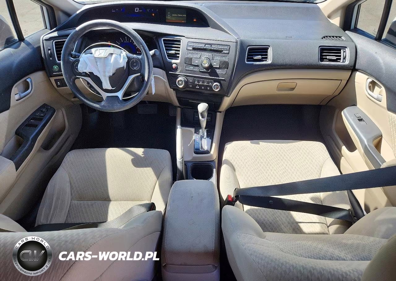 2014 Honda Civic Lx VIN:19XFB2F54EE248432 - 8