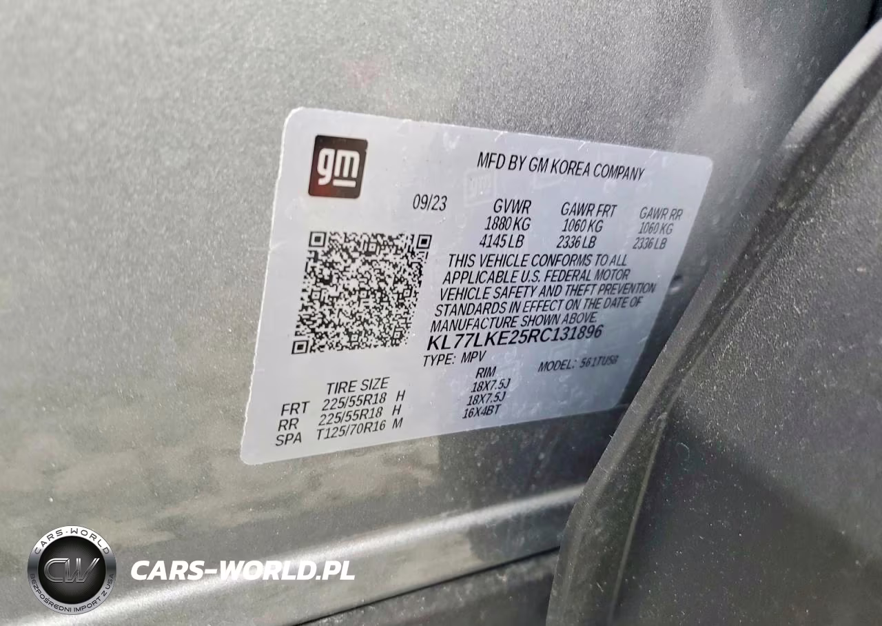 2024 Chevrolet Trax Activ VIN:KL77LKE25RC131896 - 13