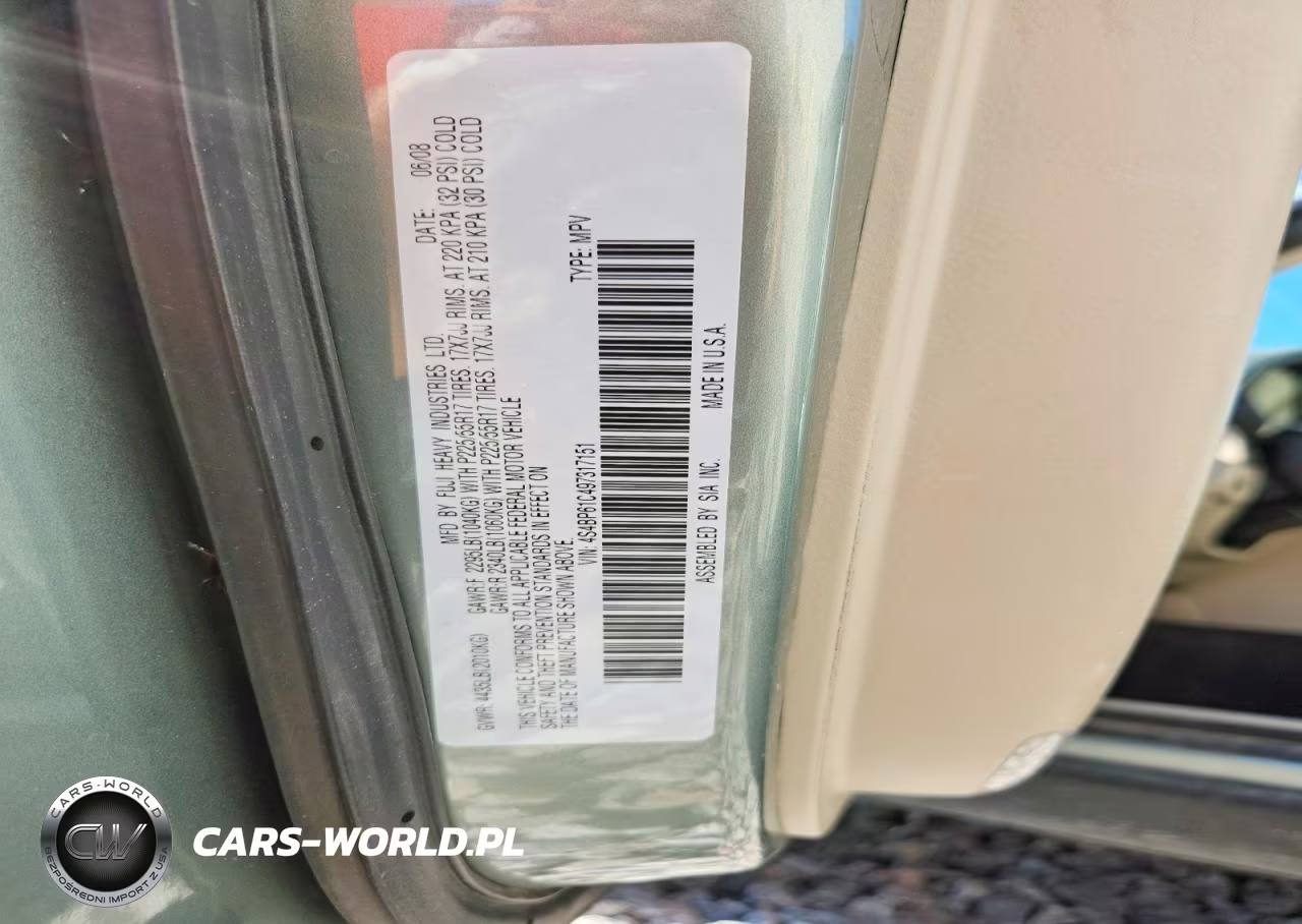 2009 Subaru Outback 2.5I VIN:4S4BP61C497317151 - 13