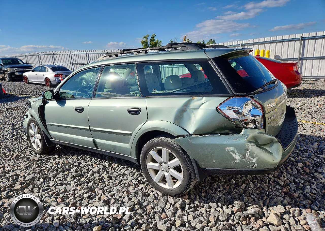 2009 Subaru Outback 2.5I VIN:4S4BP61C497317151 - 2