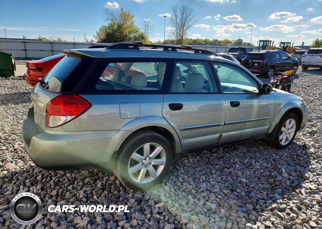 2009 Subaru Outback 2.5I VIN:4S4BP61C497317151 - 3