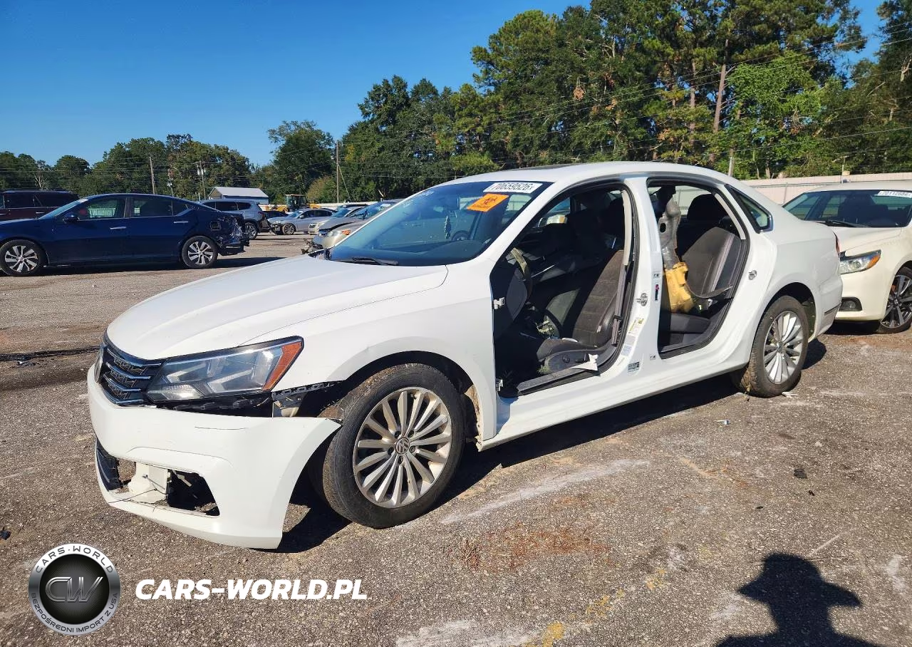 2016 Volkswagen Passat Se VIN:1VWBT7A39GC011537 - 1