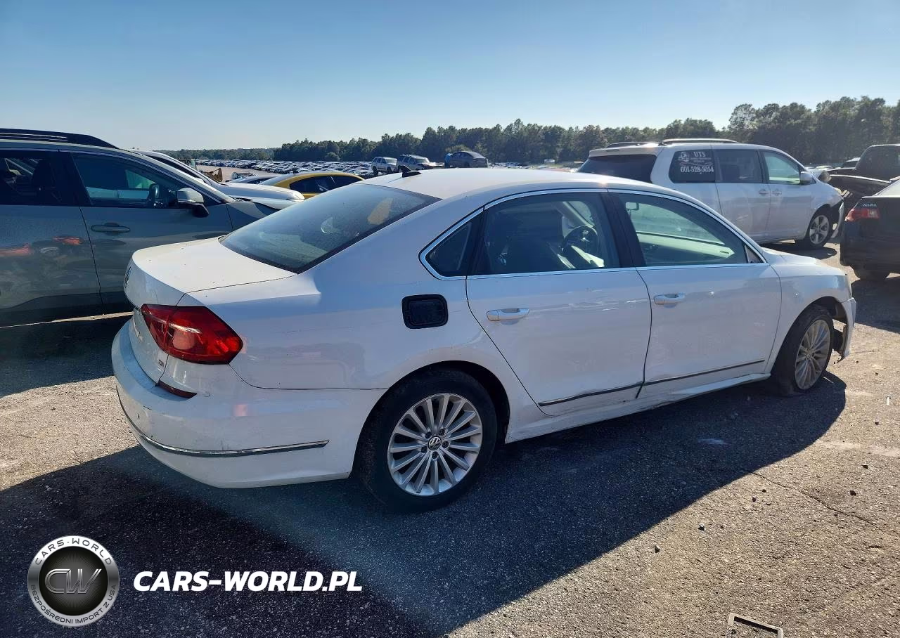 2016 Volkswagen Passat Se VIN:1VWBT7A39GC011537 - 3
