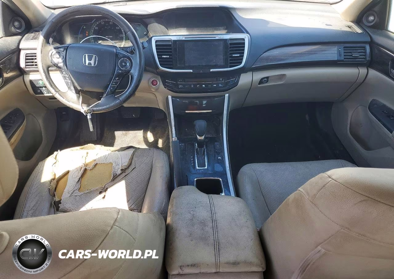 2017 Honda Accord Hybrid Exl VIN:JHMCR6F53HC007865 - 8