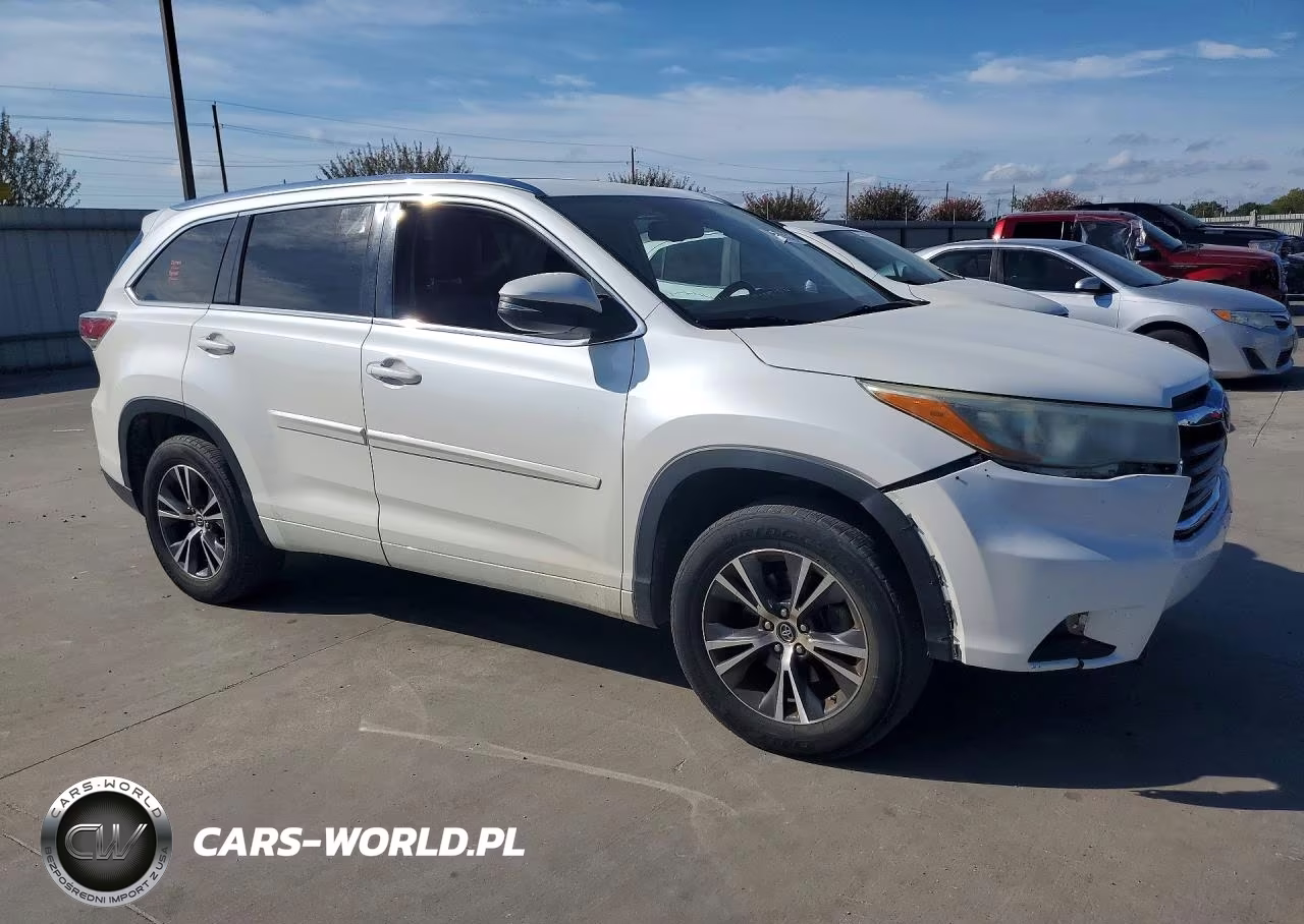 2016 Toyota Highlander Xle VIN:5TDKKRFH9GS157988 - 4