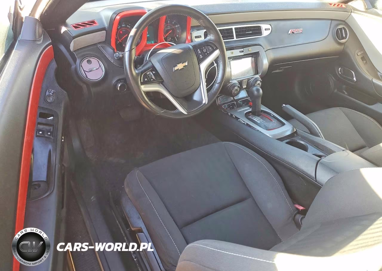 2012 Chevrolet Camaro Ls VIN:2G1FA1E33C9123939 - 8