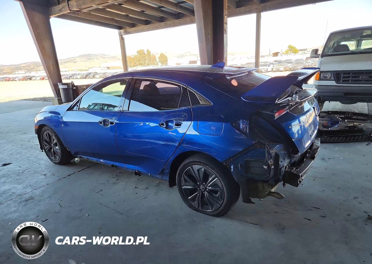 2017 Honda Civic Ex VIN:SHHFK7H57HU400307 - 2