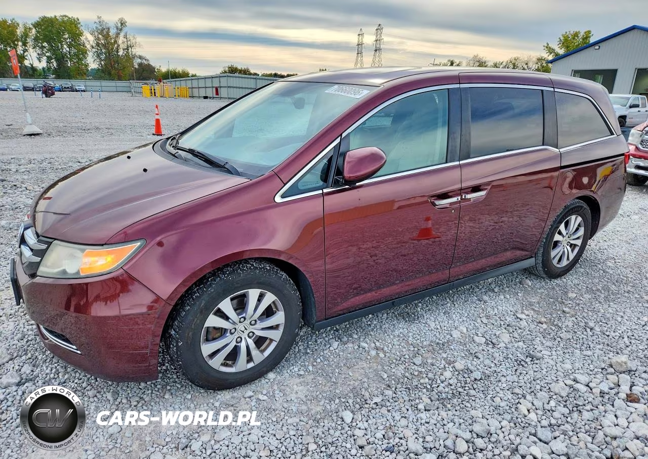 2016 Honda Odyssey Exl VIN:5FNRL5H63GB036474 - 1
